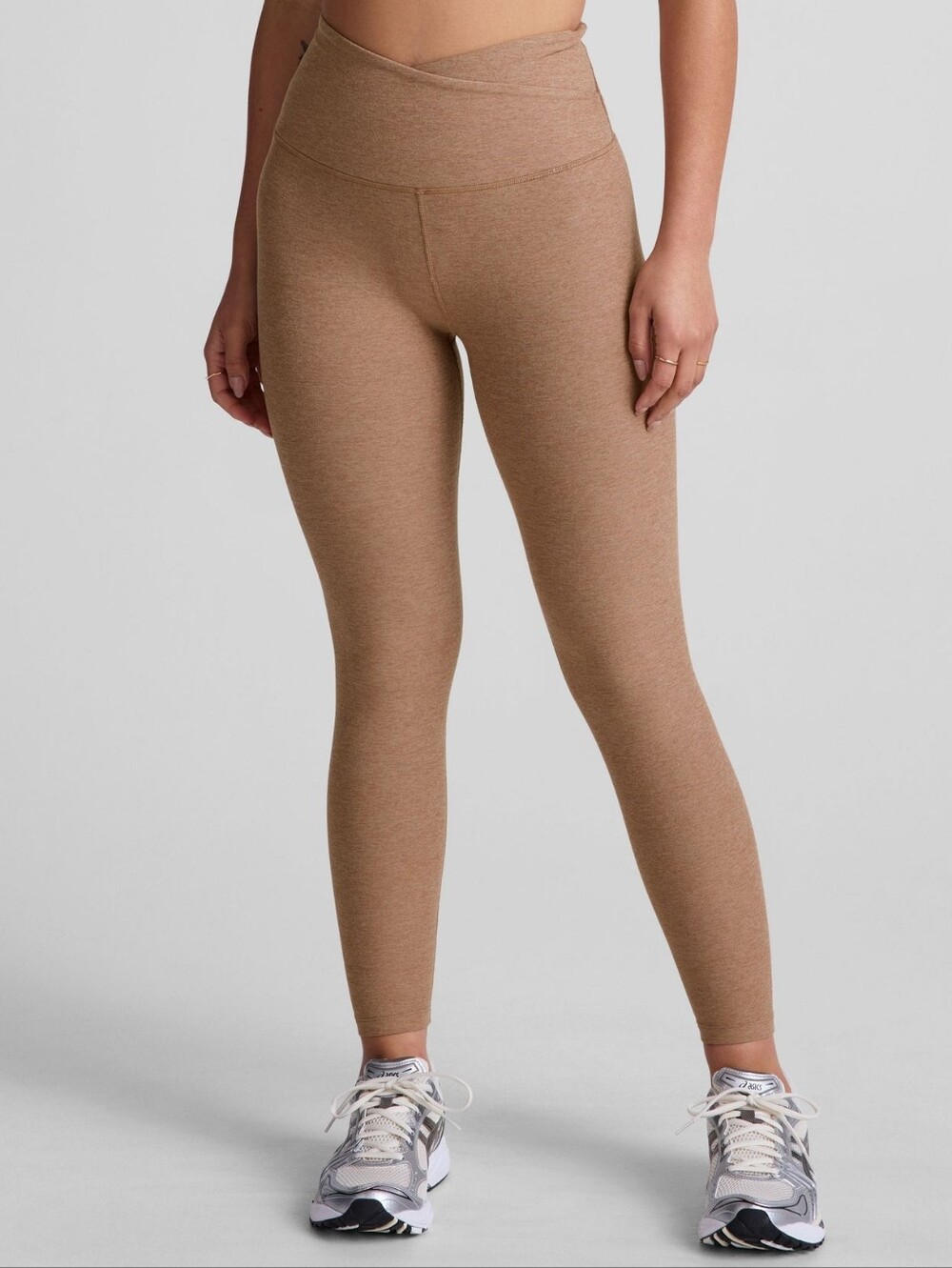 BEYOND YOGA Spacedye At Your Leisure High Waisted Midi Legging Desert Sand Med